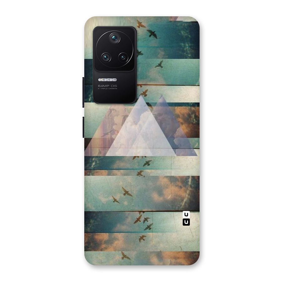Three Triangles Back Case for Poco F4 5G