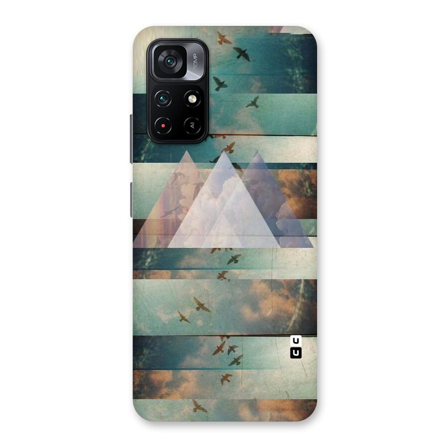 Three Triangles Back Case for Poco M4 Pro 5G