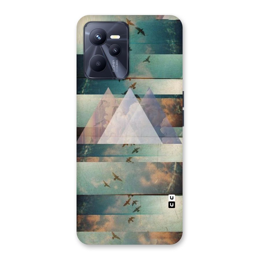 Three Triangles Back Case for Realme C35