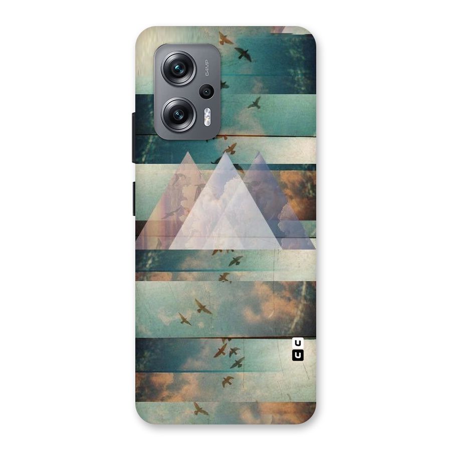Three Triangles Back Case for Redmi K50i