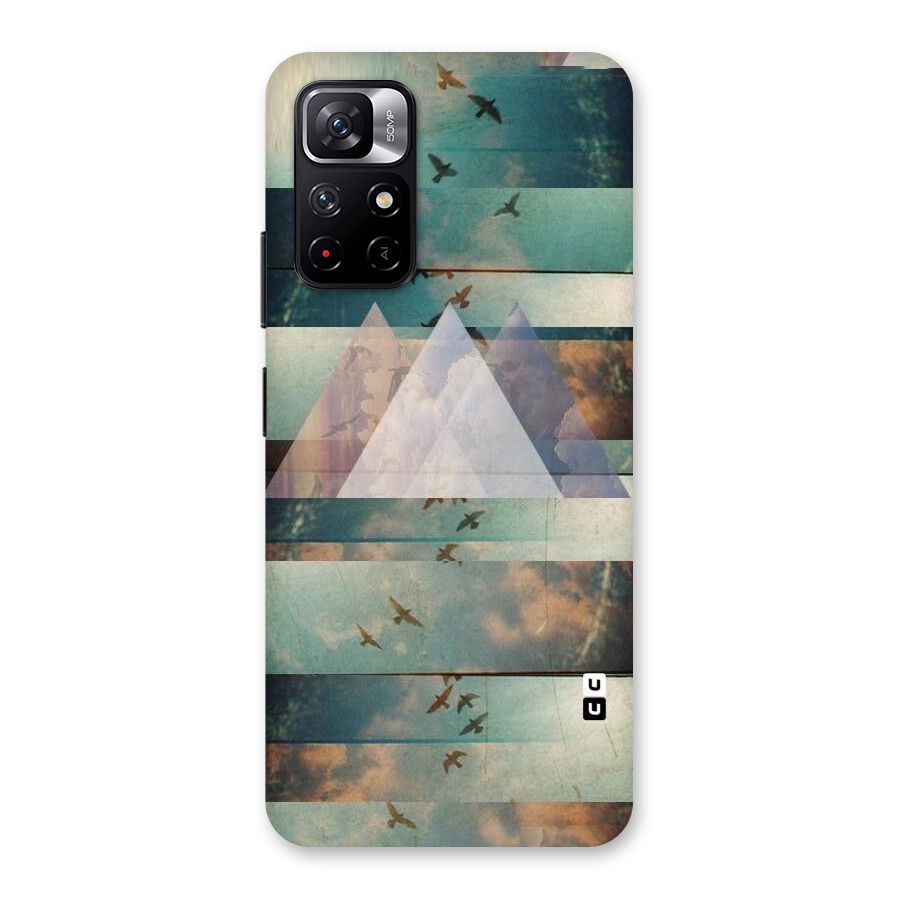 Three Triangles Back Case for Redmi Note 11T 5G
