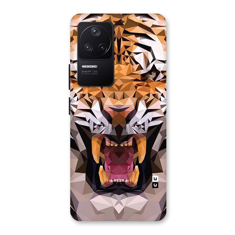 Tiger Abstract Art Back Case for Poco F4 5G