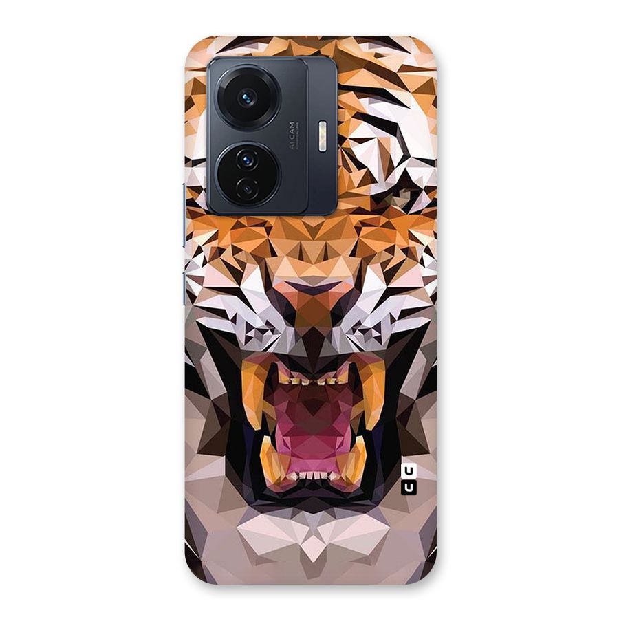 Tiger Abstract Art Back Case for Vivo T1 Pro