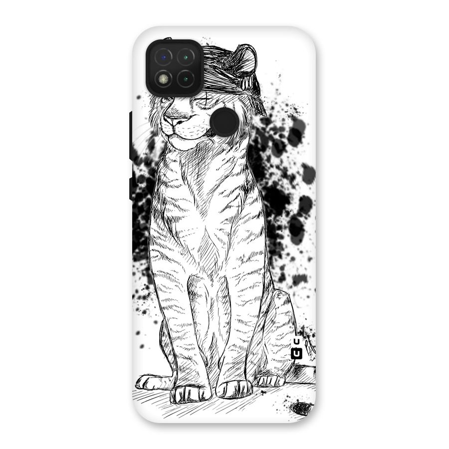 Tiger Wink Back Case for Redmi 9 Activ