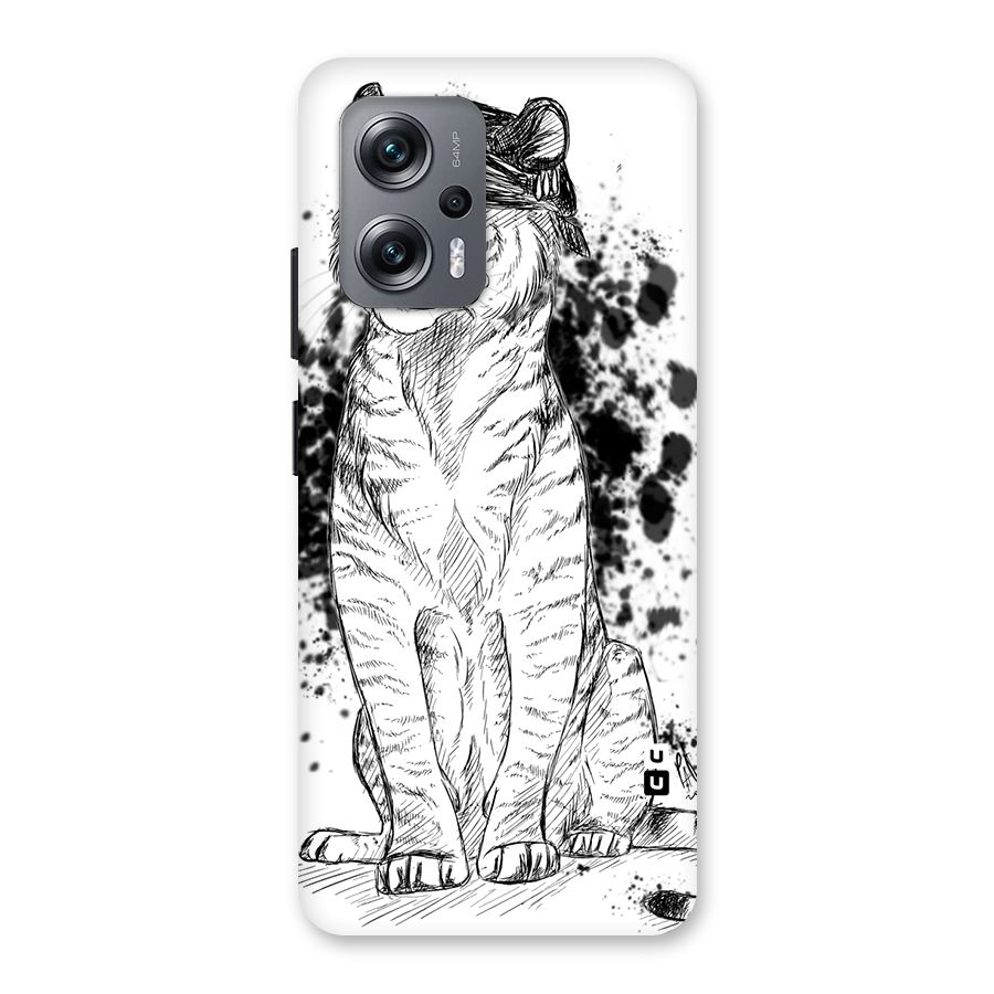 Tiger Wink Back Case for Redmi K50i