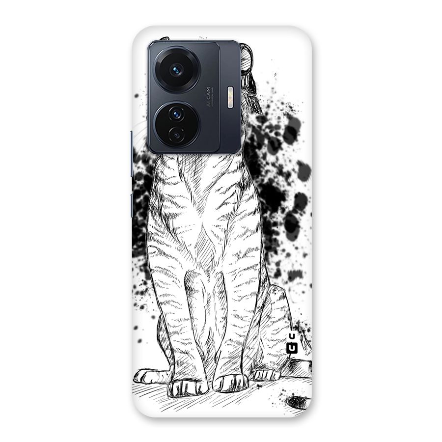 Tiger Wink Back Case for Vivo T1 Pro