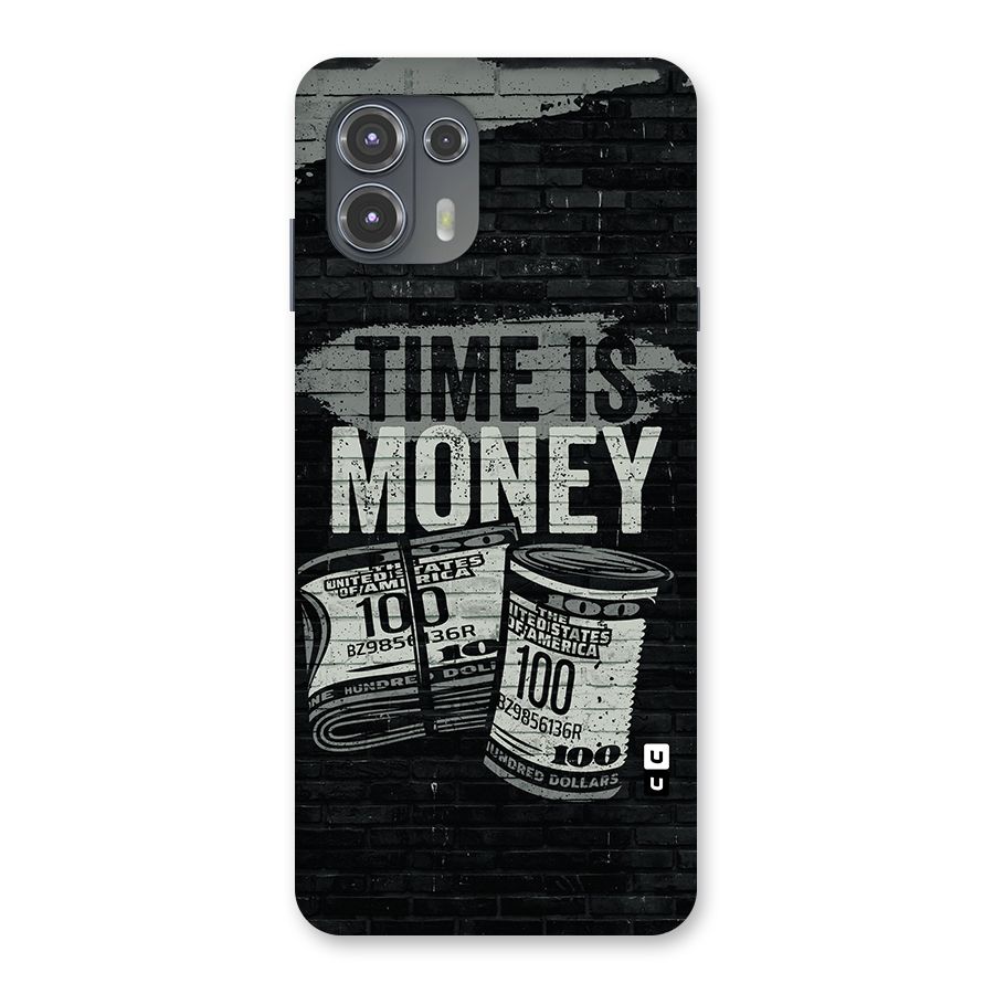 Time Is Money Back Case for Motorola Edge 20 Fusion