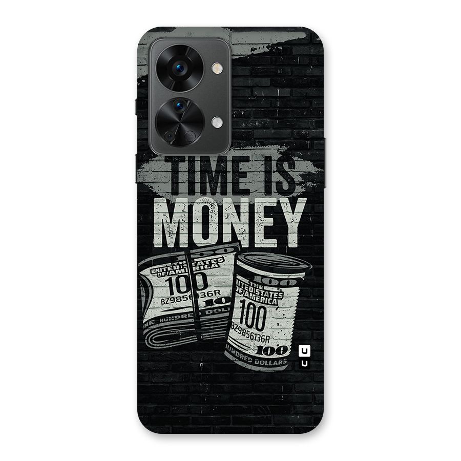 Time Is Money Back Case for OnePlus Nord 2T
