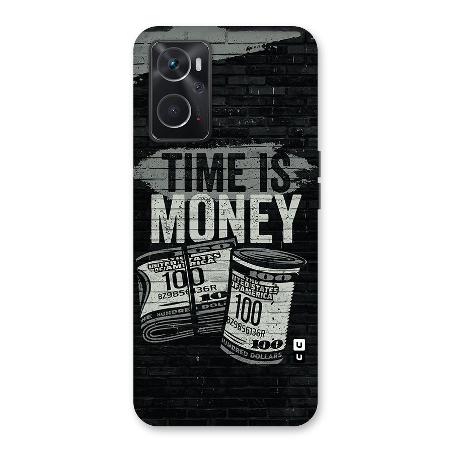 Time Is Money Back Case for Oppo K10 4G