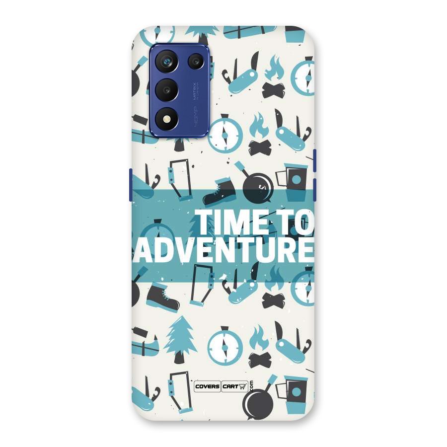 Time To Adventure Blazing Blue Back Case for Realme 9 5G Speed
