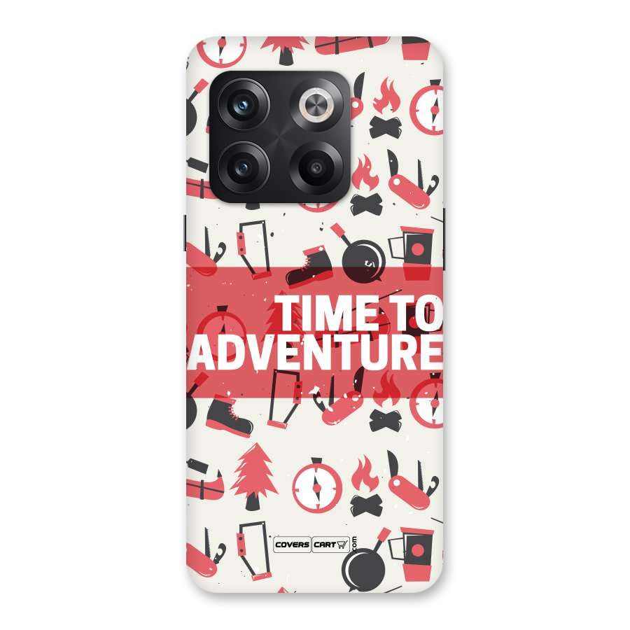 Time To Adventure Radiant Red Back Case for OnePlus 10T