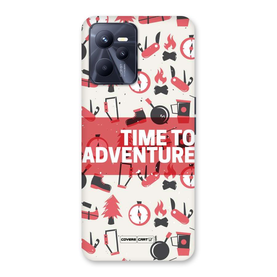 Time To Adventure Radiant Red Back Case for Realme C35