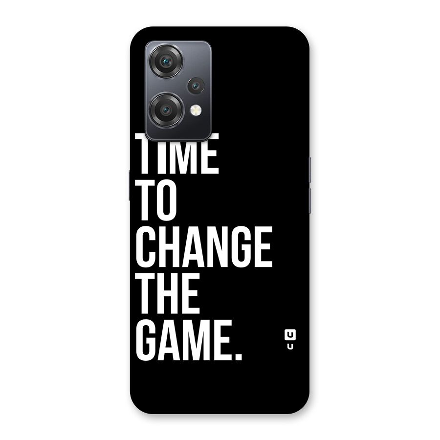 Time to Change the Game Back Case for OnePlus Nord CE 2 Lite 5G
