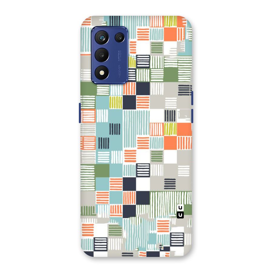 Tiny Boxes Stripes Back Case for Realme 9 5G Speed