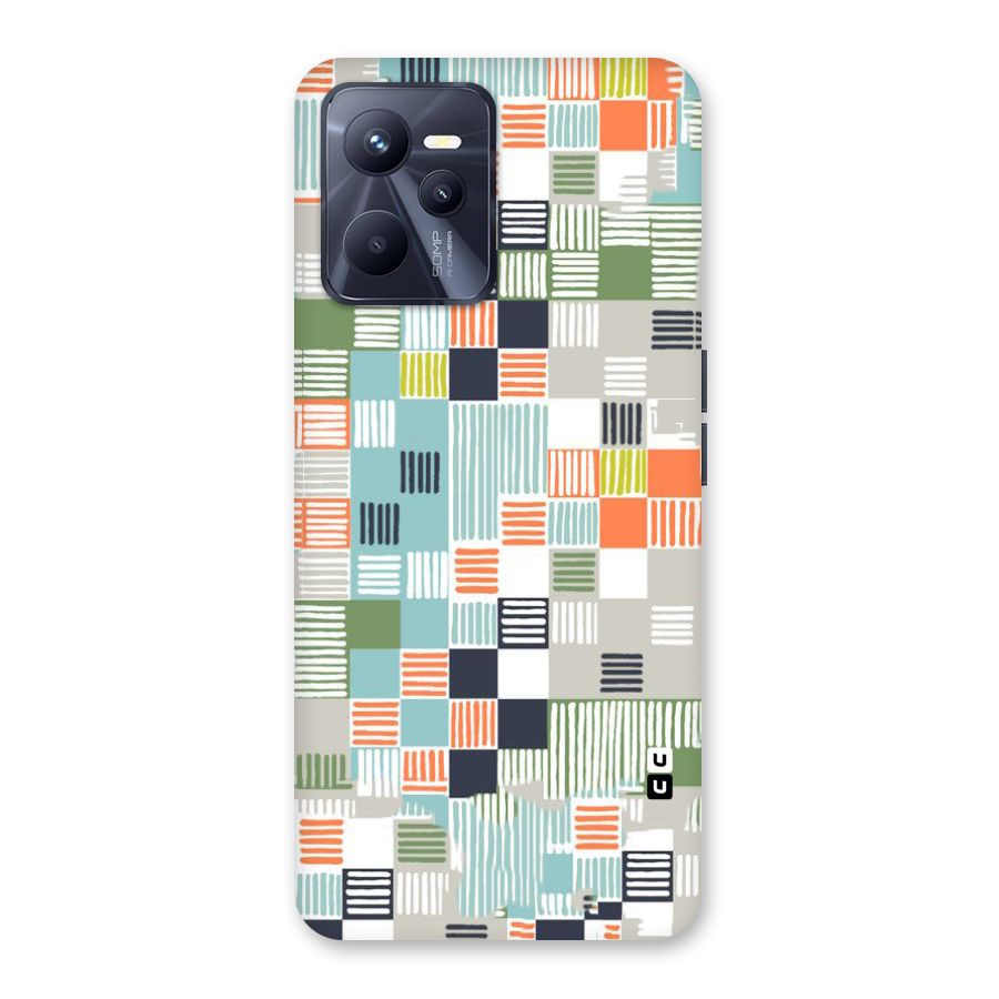 Tiny Boxes Stripes Back Case for Realme C35