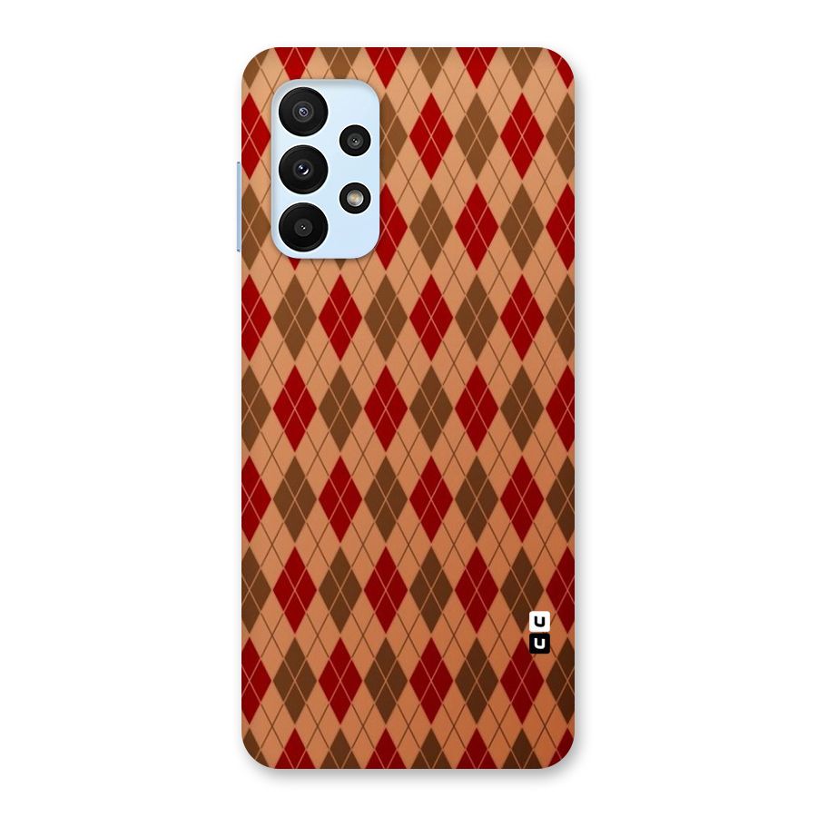Tiny Checks Diamond Back Case for Galaxy A23