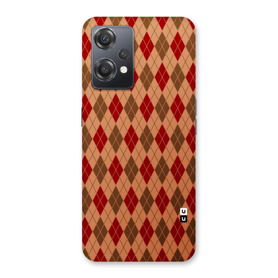 Tiny Checks Diamond Back Case for OnePlus Nord CE 2 Lite 5G