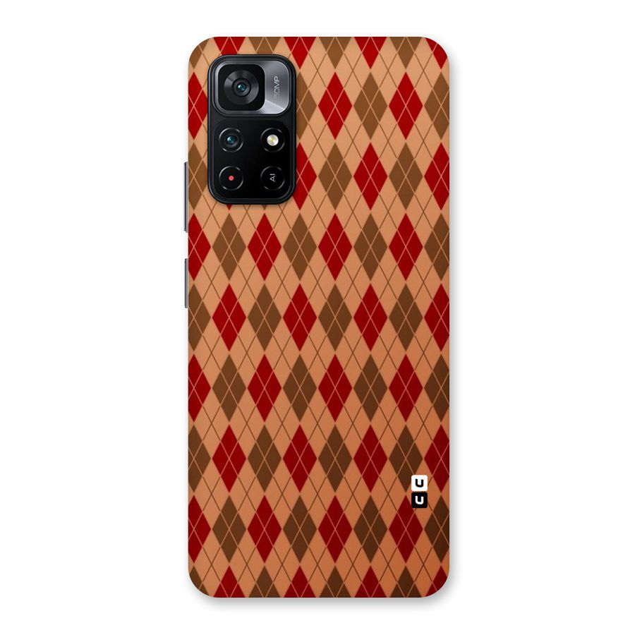 Tiny Checks Diamond Back Case for Poco M4 Pro 5G