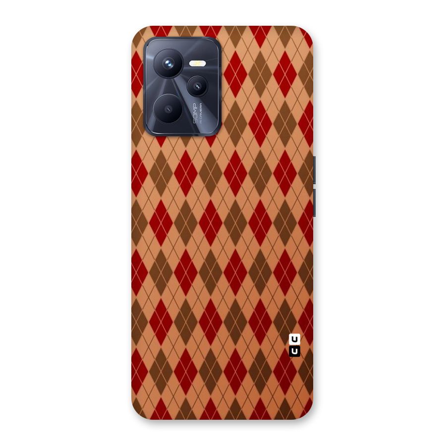 Tiny Checks Diamond Back Case for Realme C35