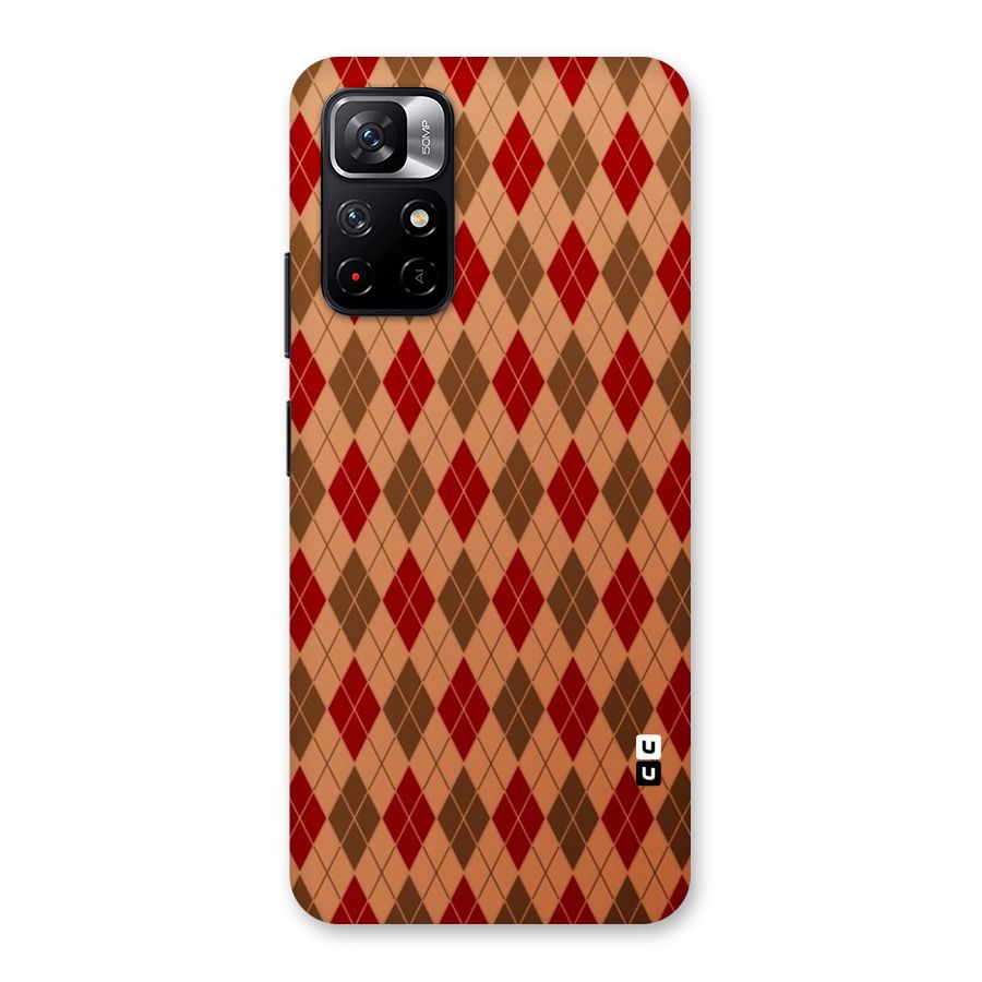 Tiny Checks Diamond Back Case for Redmi Note 11T 5G