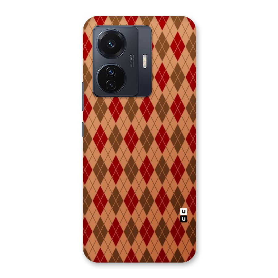 Tiny Checks Diamond Back Case for Vivo T1 Pro