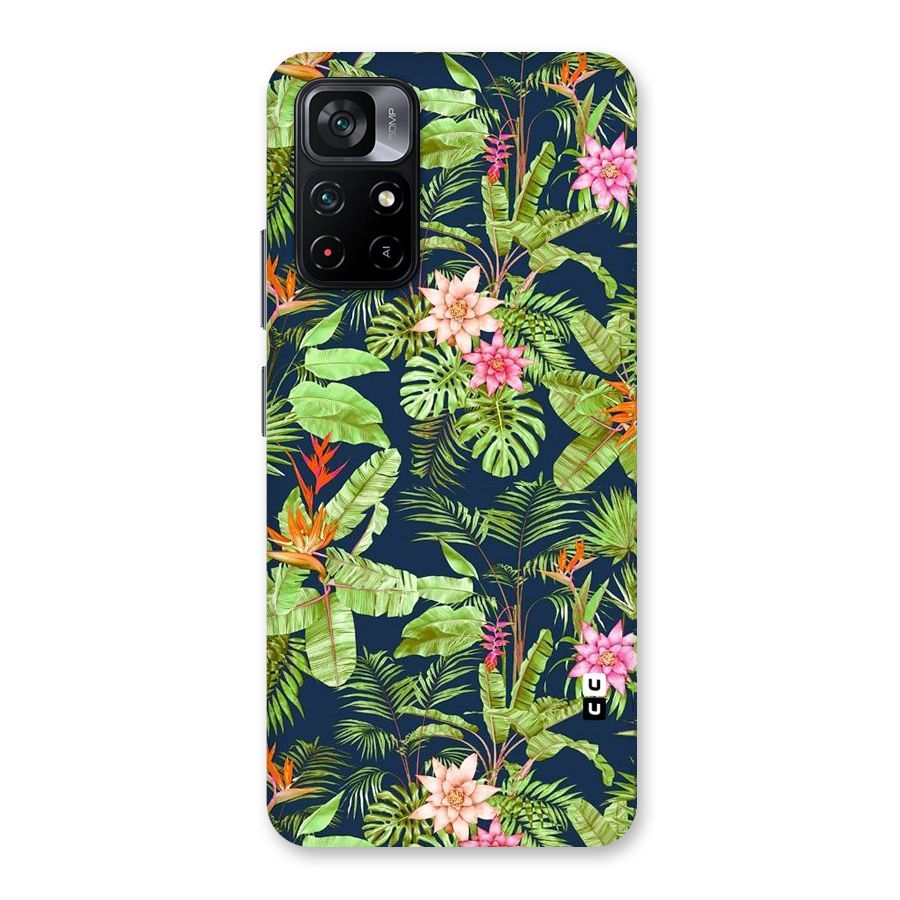 Tiny Flower Leaves Back Case for Poco M4 Pro 5G