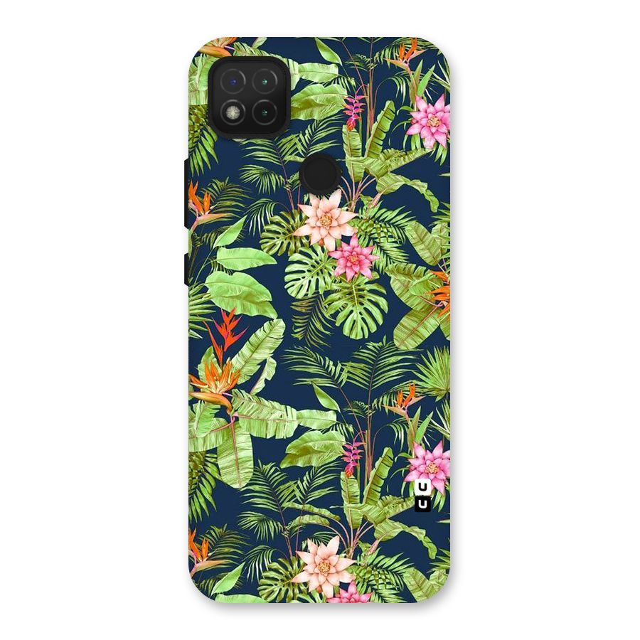 Tiny Flower Leaves Back Case for Redmi 9 Activ