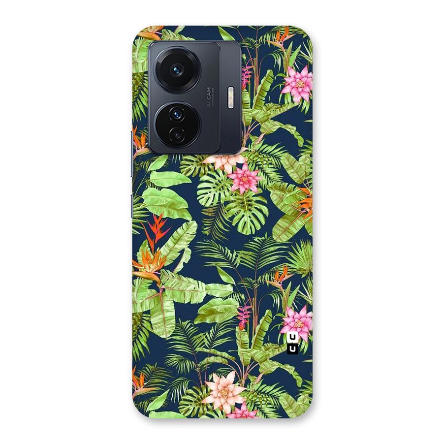 Tiny Flower Leaves Back Case for Vivo T1 Pro