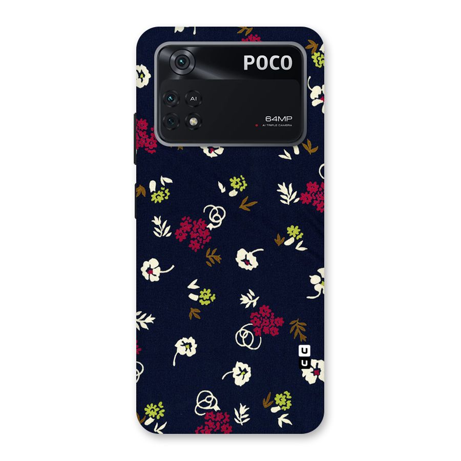 Tiny Flowers Back Case for Poco M4 Pro 4G