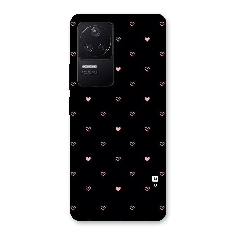 Tiny Little Pink Pattern Back Case for Poco F4 5G