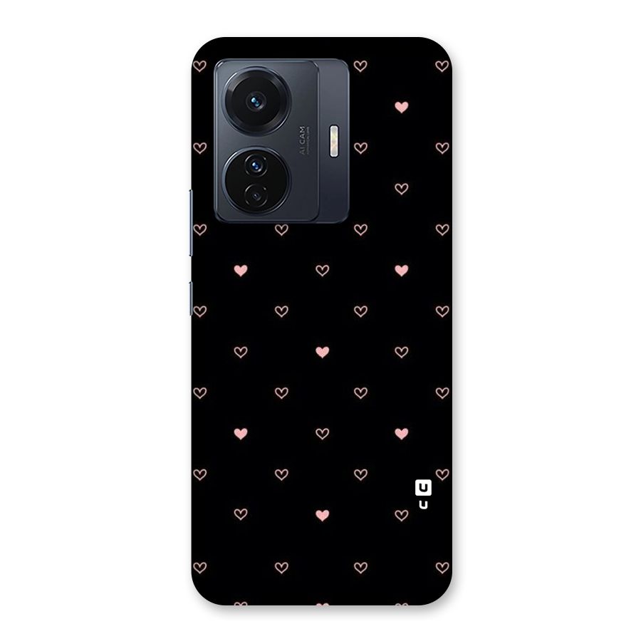Tiny Little Pink Pattern Back Case for Vivo T1 Pro