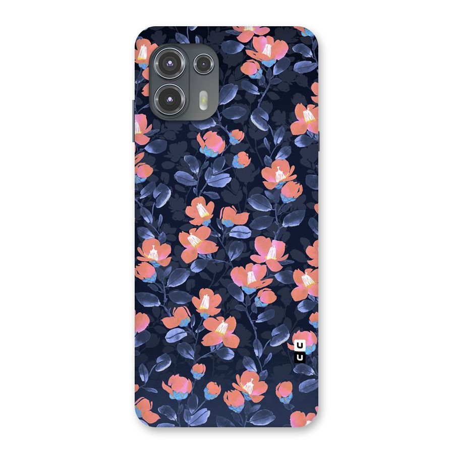 Tiny Peach Flowers Back Case for Motorola Edge 20 Fusion