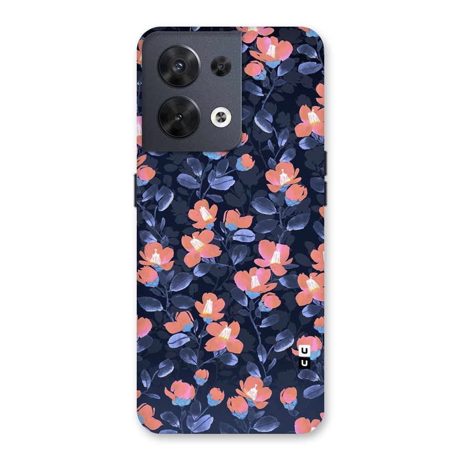 Tiny Peach Flowers Back Case for Oppo Reno8 5G