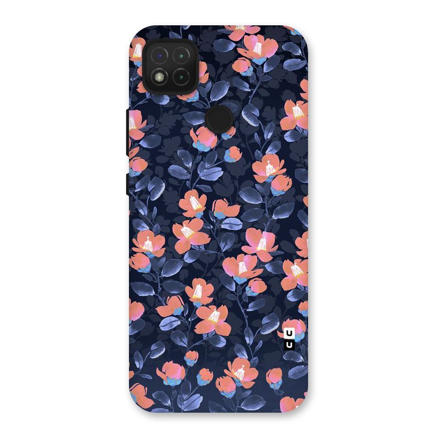 Tiny Peach Flowers Back Case for Redmi 9 Activ