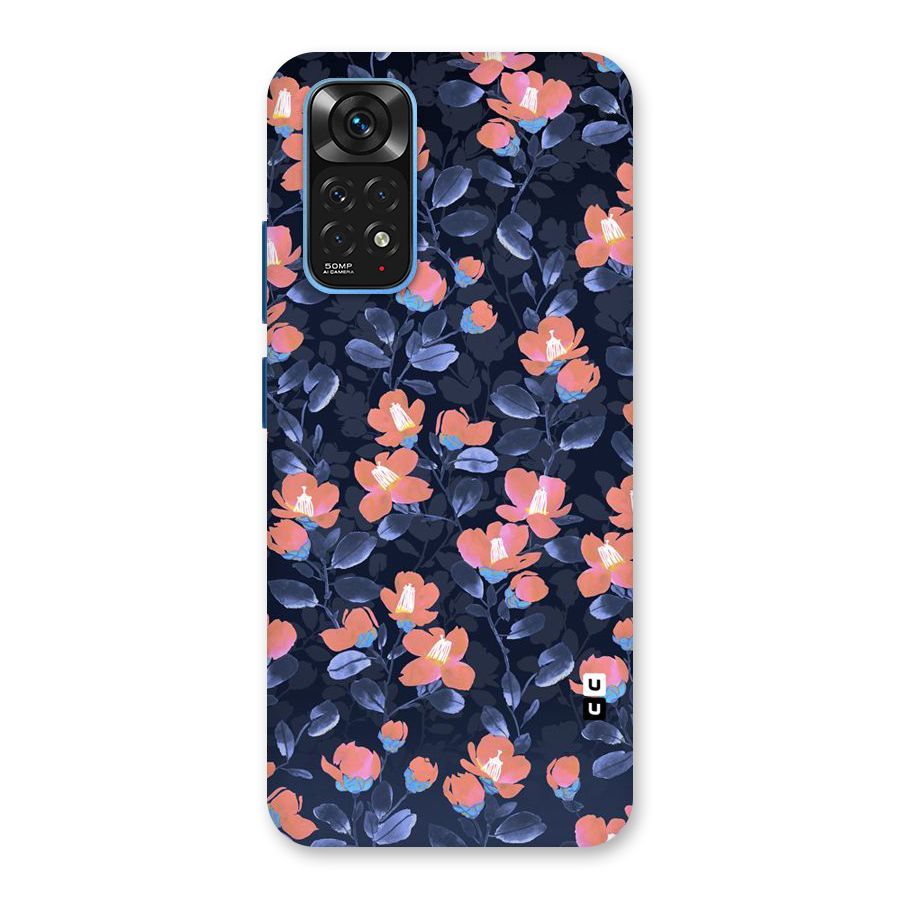 Tiny Peach Flowers Back Case for Redmi Note 11S