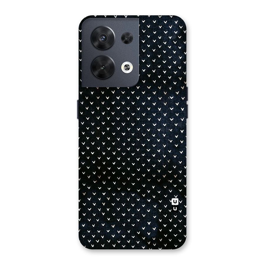 Tiny White Hearts Back Case for Oppo Reno8 5G