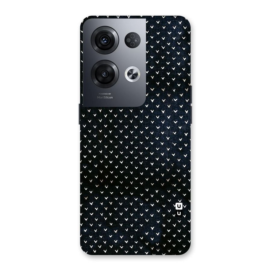 Tiny White Hearts Back Case for Oppo Reno8 Pro 5G