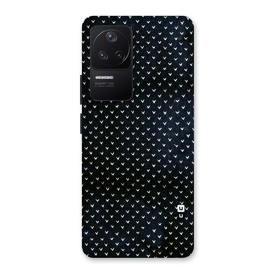 Tiny White Hearts Back Case for Poco F4 5G