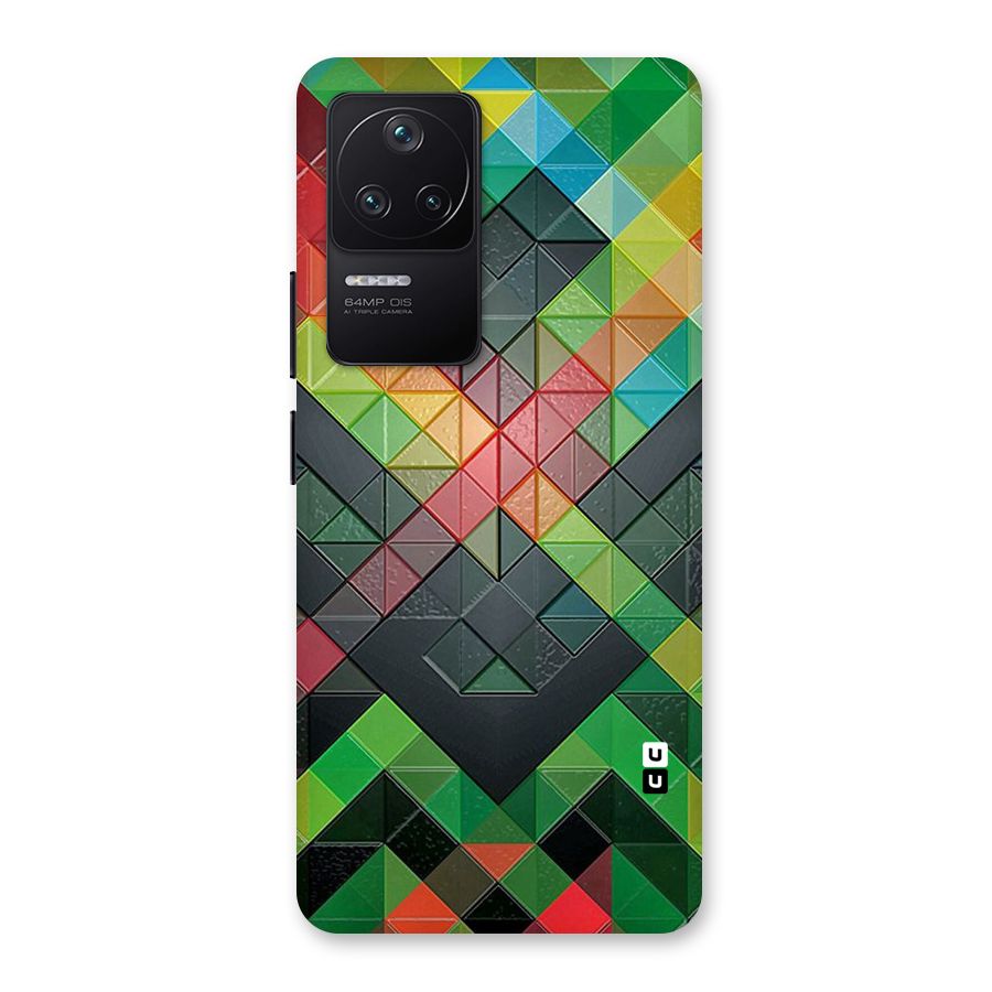 Too Much Colors Pattern Back Case for Poco F4 5G