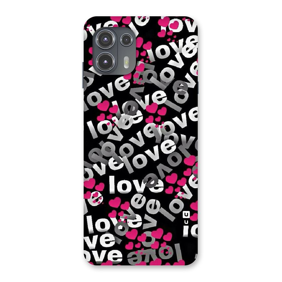 Too Much Love Back Case for Motorola Edge 20 Fusion