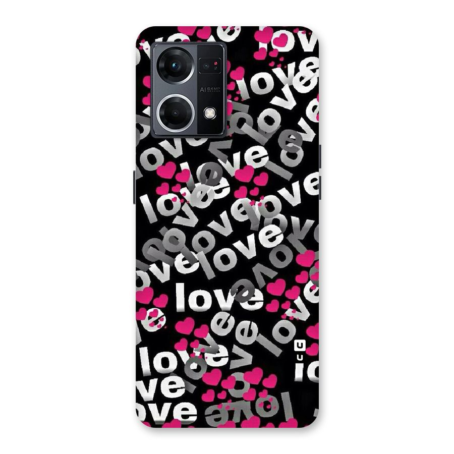 Too Much Love Glass Back Case for Oppo F21 Pro 5G
