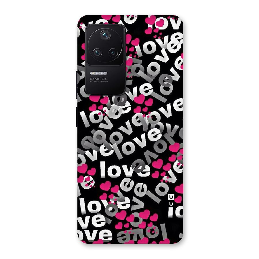 Too Much Love Back Case for Poco F4 5G