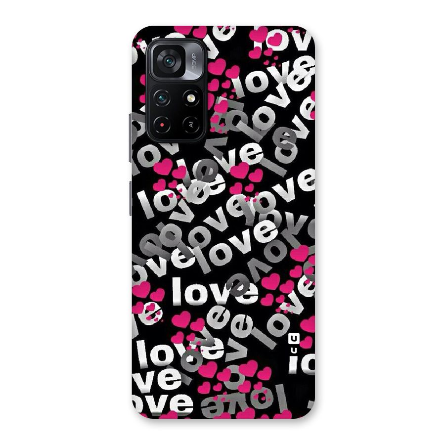 Too Much Love Back Case for Poco M4 Pro 5G
