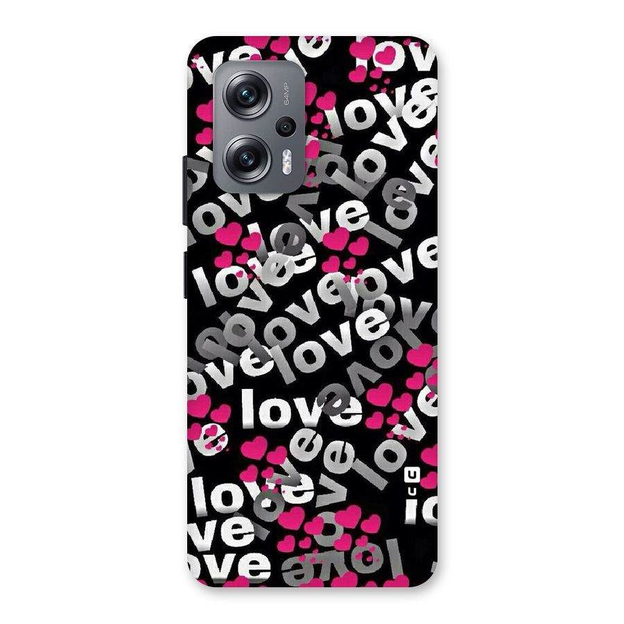 Too Much Love Back Case for Redmi K50i