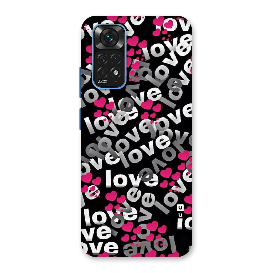 Too Much Love Back Case for Redmi Note 11S