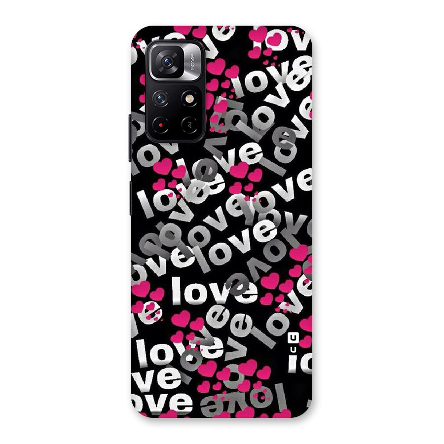 Too Much Love Back Case for Redmi Note 11T 5G