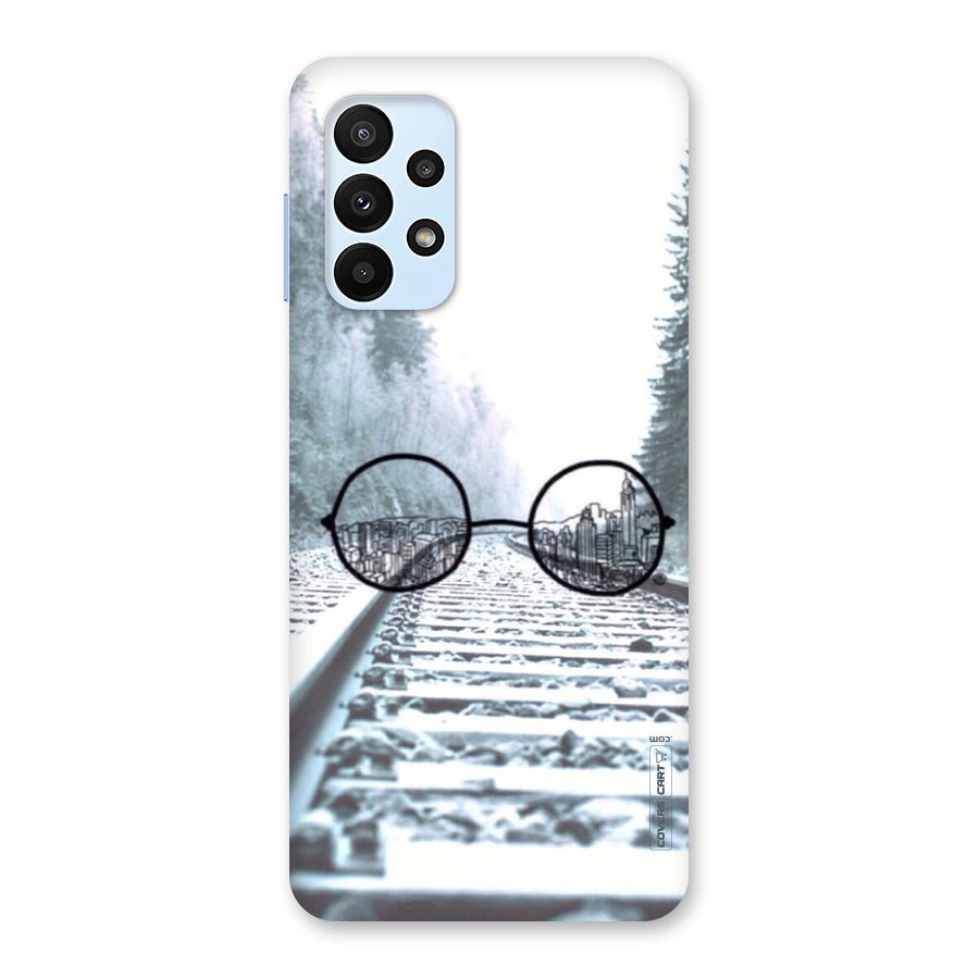Tracks And Specs Back Case for Galaxy A23