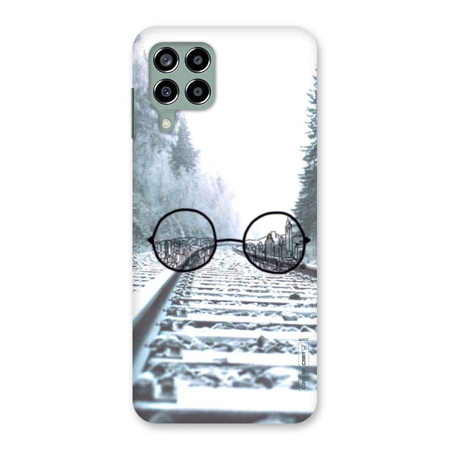 Tracks And Specs Back Case for Galaxy M33