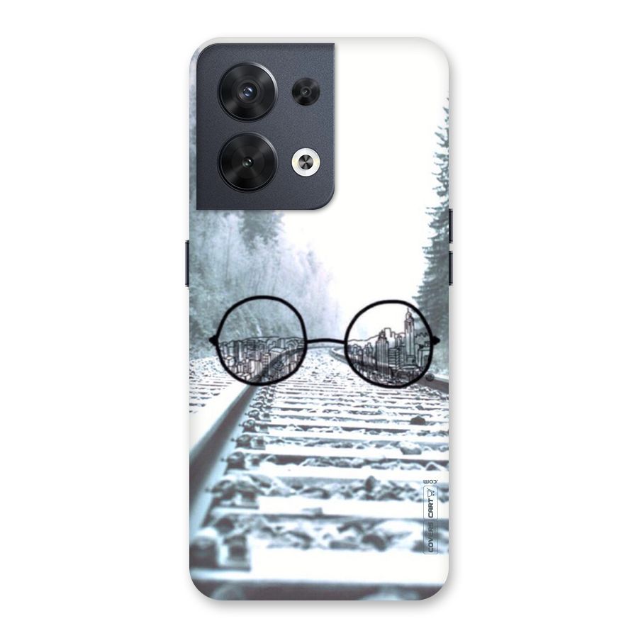 Tracks And Specs Back Case for Oppo Reno8 5G