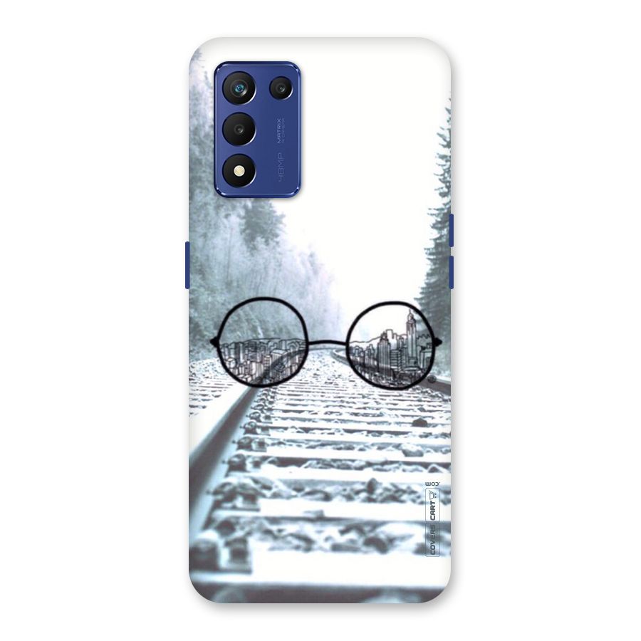 Tracks And Specs Back Case for Realme 9 5G Speed